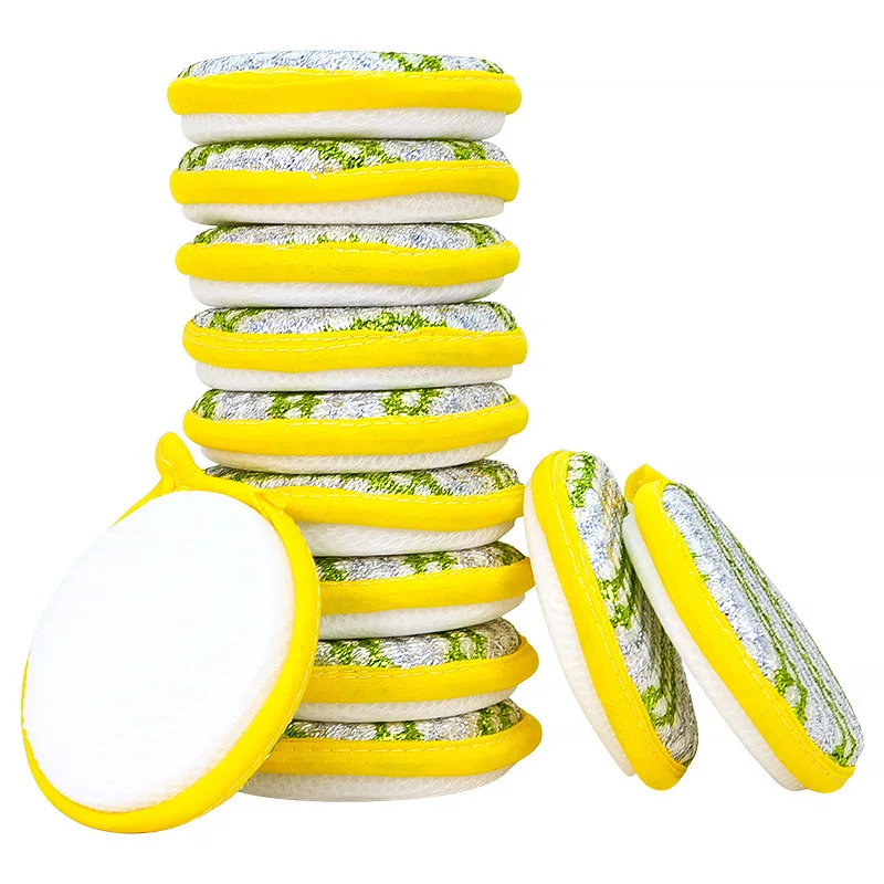 Dual-Sided Dishwashing Sponge Non-Scratch Scrub Dish Sponges Rags Kitchen Sponges for Dishes, Pots and Pans