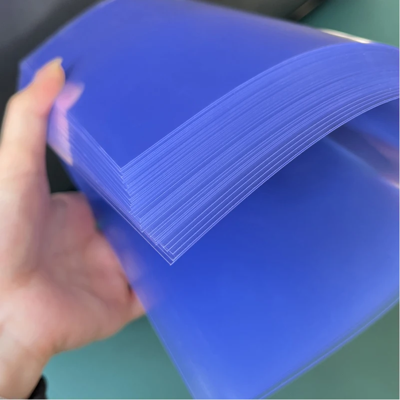 A3 350MIC 50PCS Wholesale PP Hard Book Binding Sheet PVC Book Binding Cover