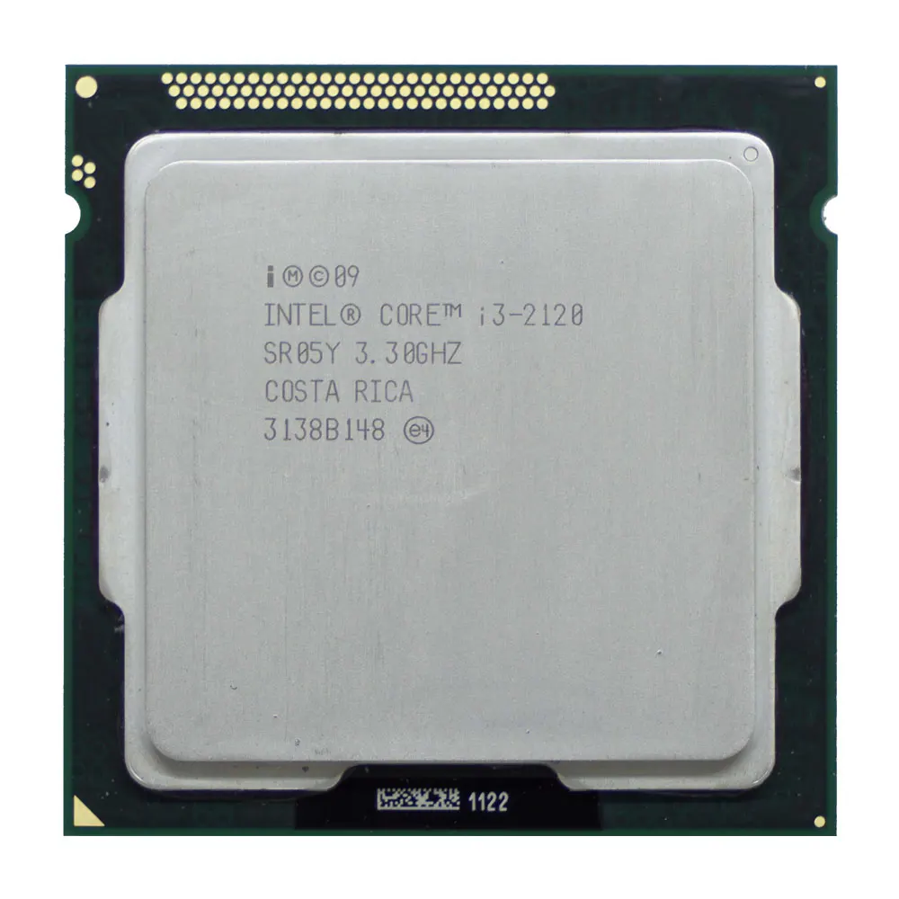 Intel Core I3-2120 CPU Desktop Processor LGA 1155 Socket 3.3GHz 32 Nanometer Products Cache Main Place Stock Ready 100% test OK