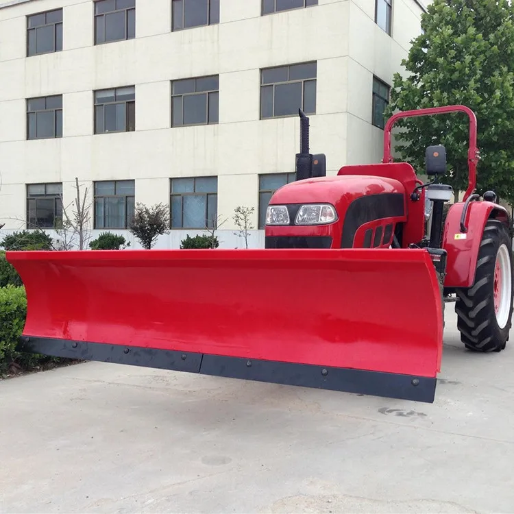 Mini farm tractor front end loader mounted removable snow plow snow blade for sale in Canada America