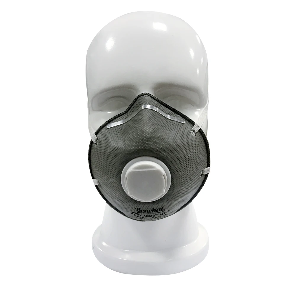Activated Carbon Face Mask with Exhalation Valve NIOSH N95 Mask