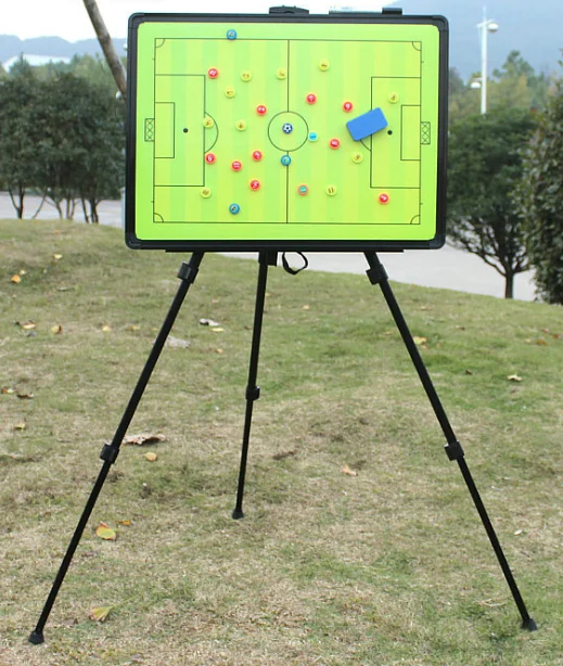 Floor-standing tactical board soccer basketball magnetic foldable coaching tactic board