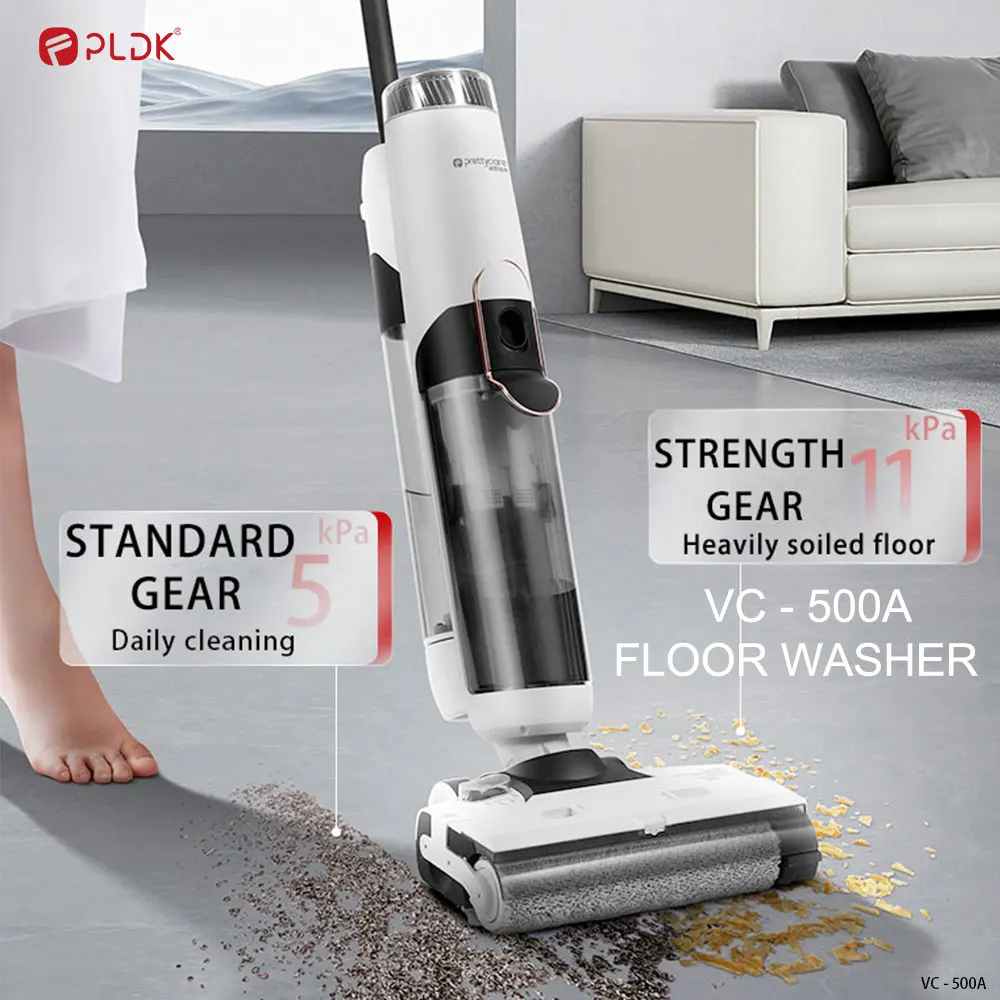 Hot selling wet/dry wet vacuum cleaner battery operated floor washer all in one