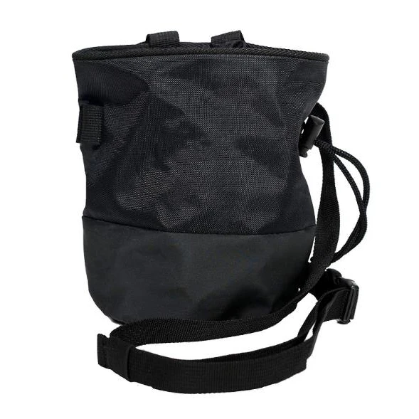 Rock Climbing Chalk Bag Gym Climbing Powder Bag with zipper pocket ang waist belt