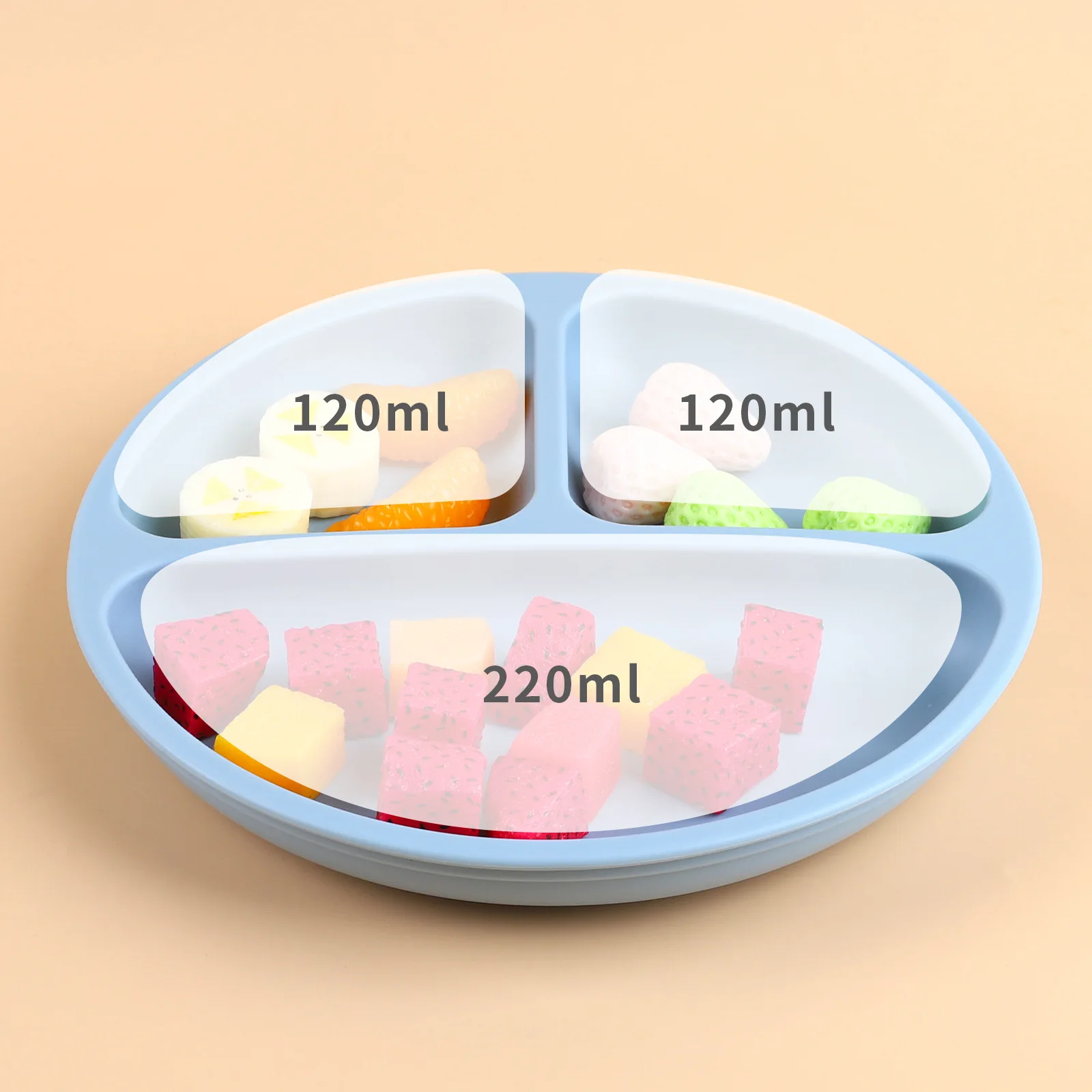 Wholesale Bpa Free Food Grade Silicone Soft Dinnerware Suction Bowls Plate Bib Spoon Kids Dining Baby Feeding Set With Logo