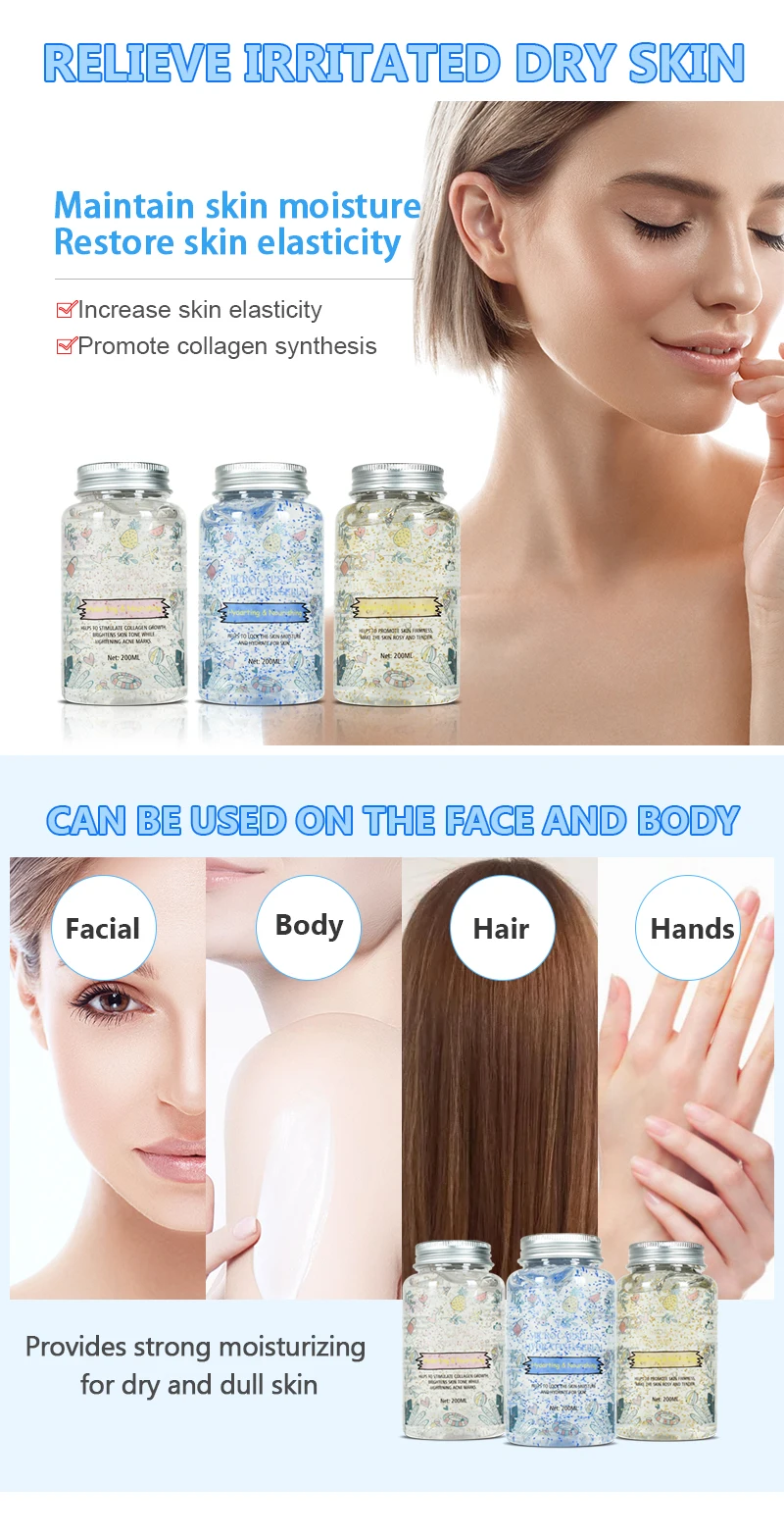 hyaluronic acid serum Latest stock collagen niacinamide brightening, dullness, anti-aging, hydrating microcapsules 200ml serum