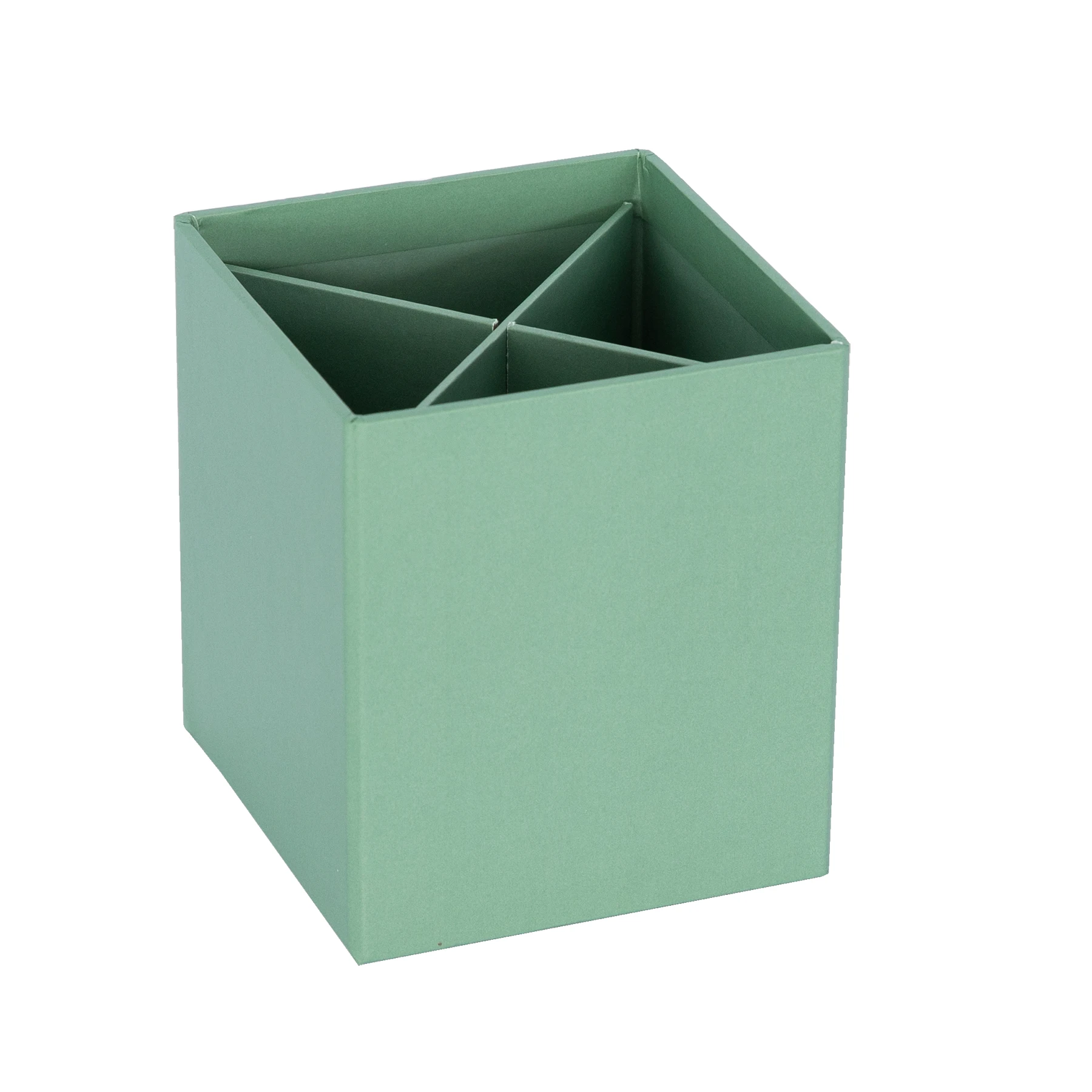 Hot Sale Grayboard Square Pencil Cup Cute Fancy Desk Office Storage Paper Pen Holder