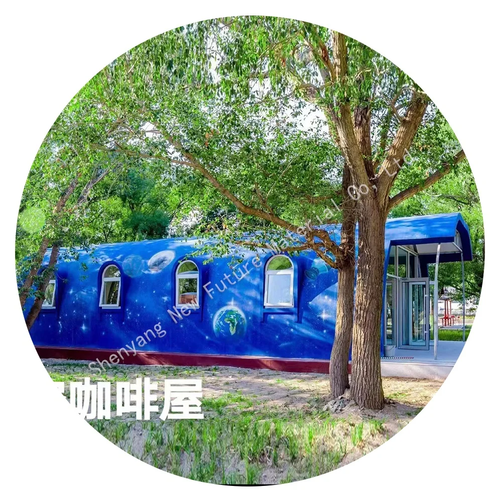 Dome assembly house with steel structure Modules prefabricated dome  houses modular dome hotel