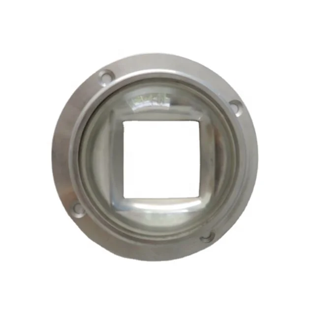 OEM&ODM Sheet Metal Stamping Factory Light Optical Led Cob Concave Convex Lens 56mm with Cover and Gasket