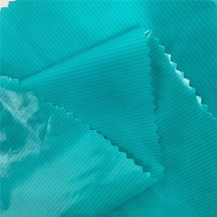 
China manufacture plain dyed wr light weight nylon functional anti biosis graphene fabric with tpu for Jackets 