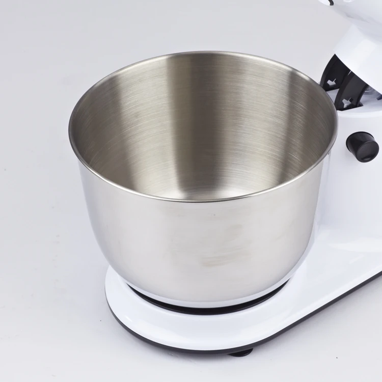 Home Appliances 5 speed+Turbo 400w Plastic Bowl Electric Egg Grinder Bread Dough Stand Mixer