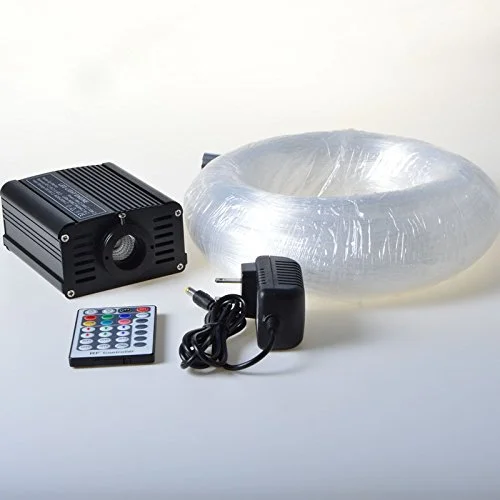 Fibre Optic Star Celling Kit with 60W LED Colour-Changing Light Engine and 0.75mm End Glow Fiber Optic