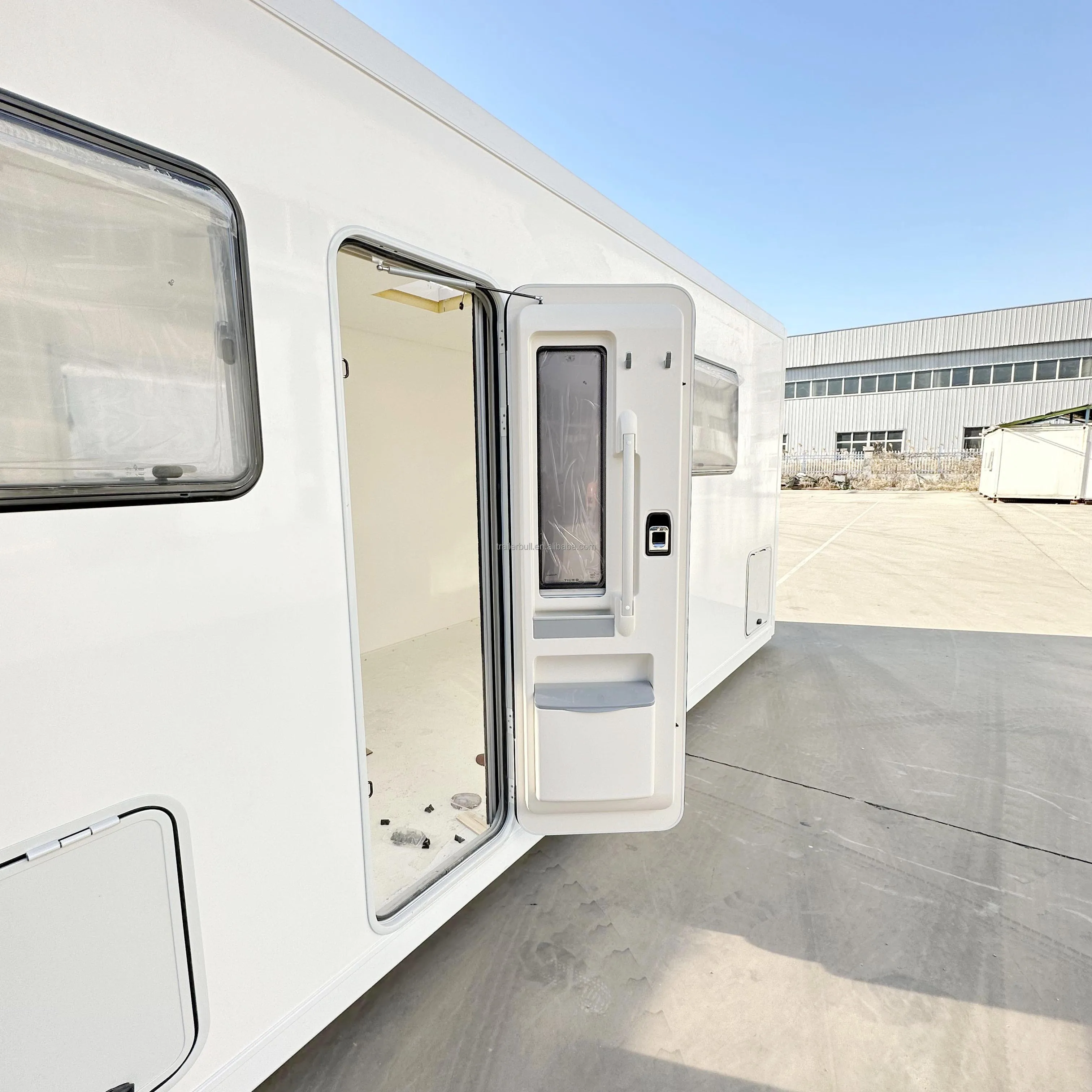 EVD8D -1810x600 Deluxe EuroVision Insulation Motorhome Door with Aluminum Frame DIY Spare Parts Recreational Vehicle RV Trailer
