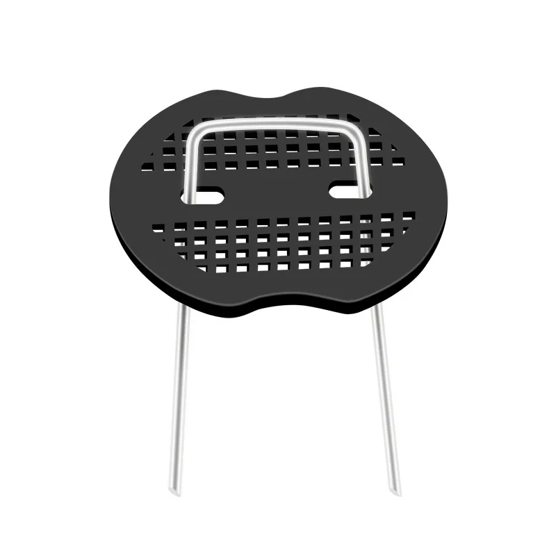 Steel U-shaped garden pegs Galvanized ground anchor pegs for fixing with weed fabrics