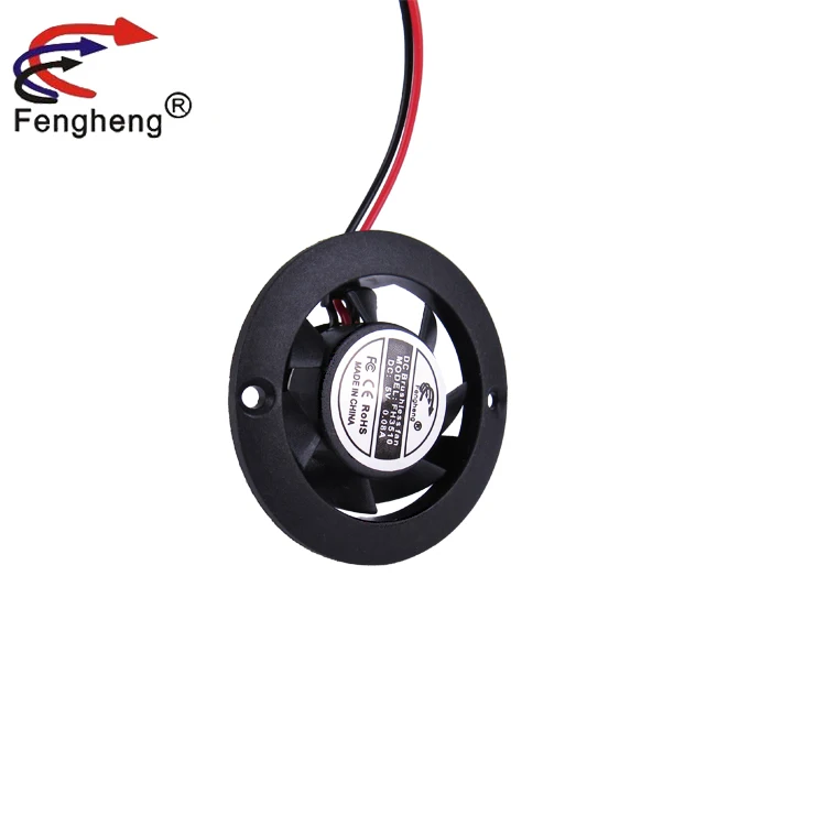 3510 Small Cooling Fan 35mm 35x35x10mm 12V To 5V Power Supply Brushless Motor High Speed Plastic Cooler Fan Round