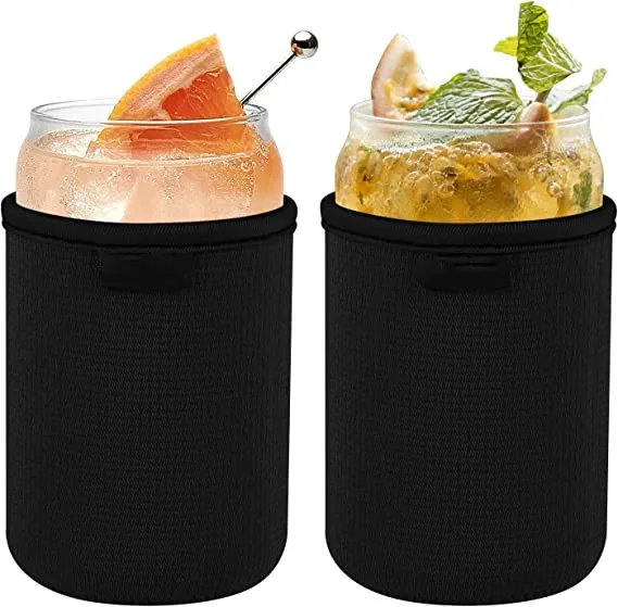 Reusable Neoprene Insulator Sleeve for Iced Coffee Cups