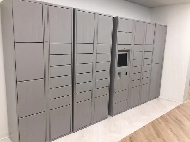 HomTR outdoor self package electronic smart parcel delivery digital safety cabinet lockers