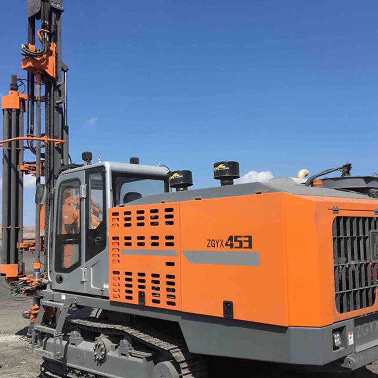 APCOM Crawler Mounted ZGYX 453 ZEGA Kaishan crawler dth drilling machine borehole drilling prices ground drilling equipment