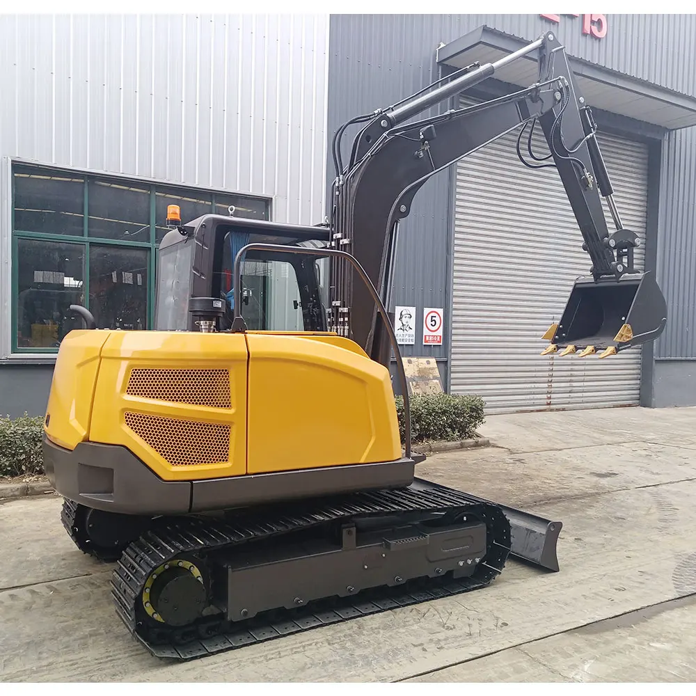 Free Shipping Mini Excavator 3.5 Ton EPA Euro 5 Chinese excavators  Kubota Engine Crawler Digger Farm Excavator Machine