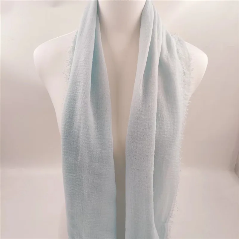 wholesale factory price cotton crinkle scarf hijabs shawl crinkle bubble crinkle hijab cotton ready colors provide