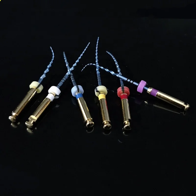 Super Elastic NITI Flexible Heat Activation Rotary Files Dental Burs