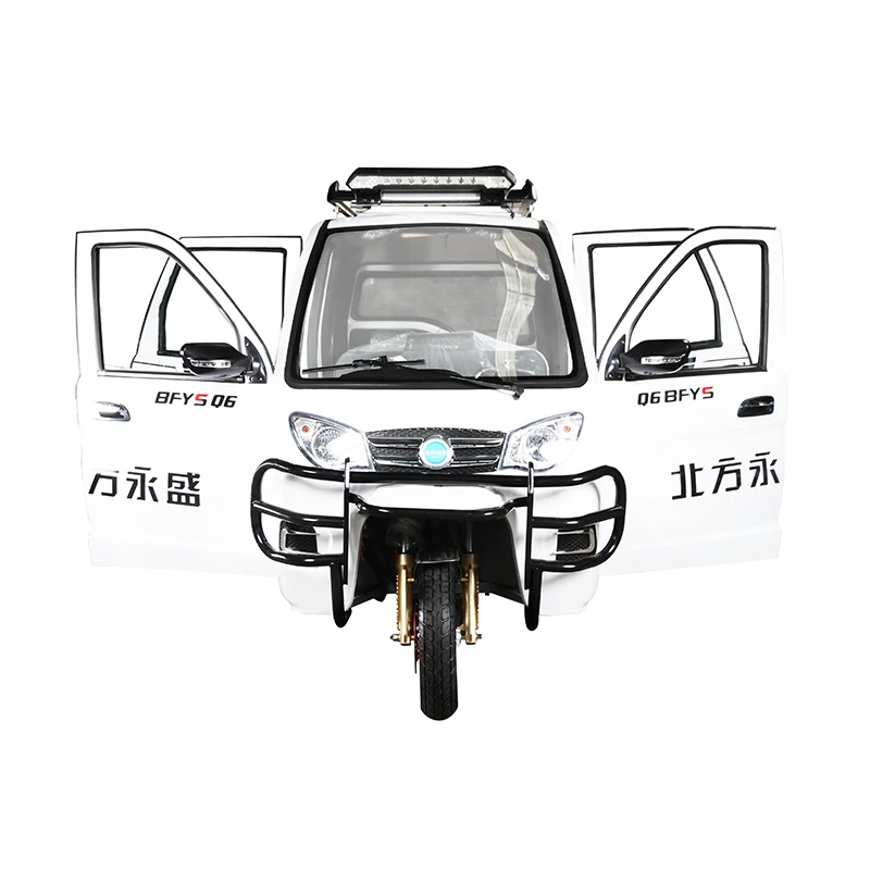 Closed Passenger Tricycle 3 Wheel Motorcycle