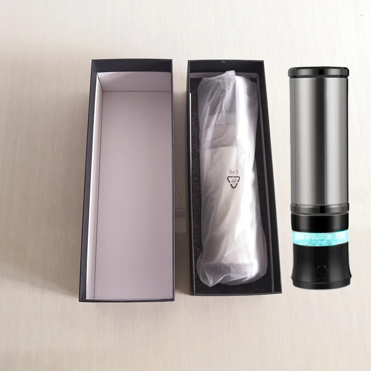 Portable 300ML Personal Water Filter smart hydrogen water cup micro-electrolysis hydrogen-rich water cup