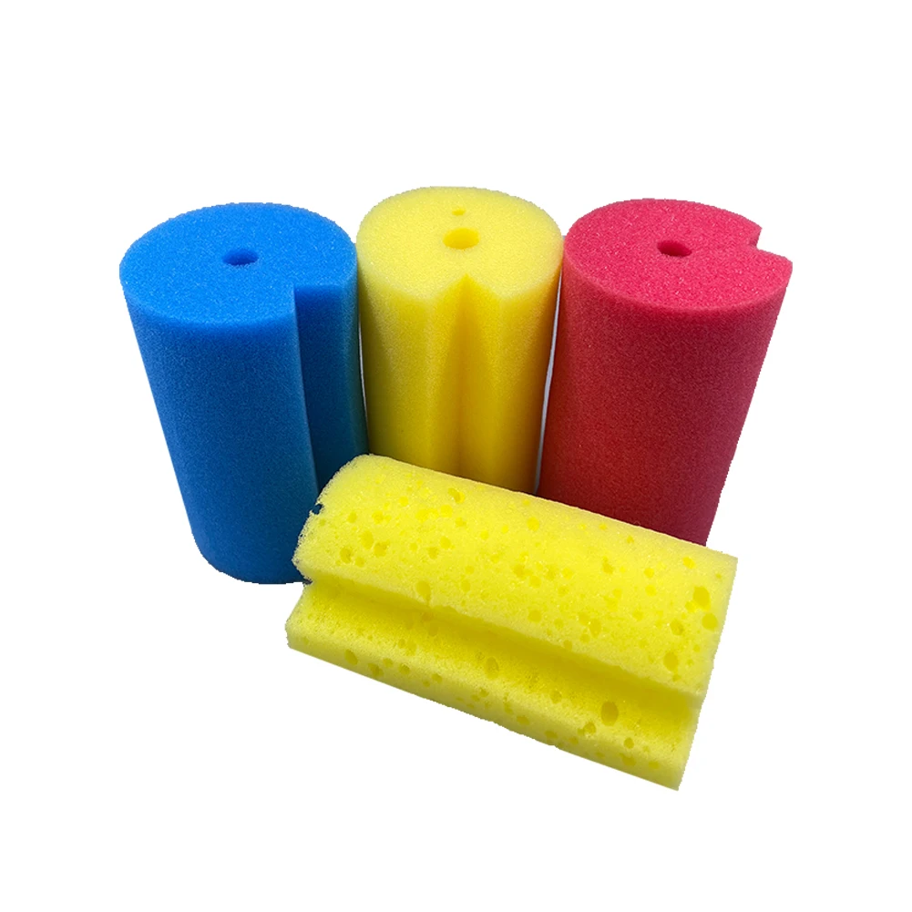 Disposable Medical Dry Tubular Cleaning Sponge Endoscope Scrubbing Cable with Cotton Dry Sponge for Cleaning