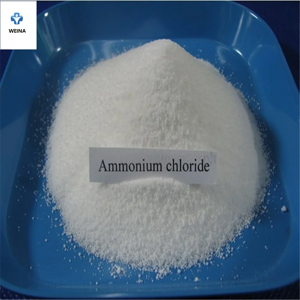
WN Ammonium Chloride 99.5 industrial Grade crystal salt CAS NO 12125-02-9 