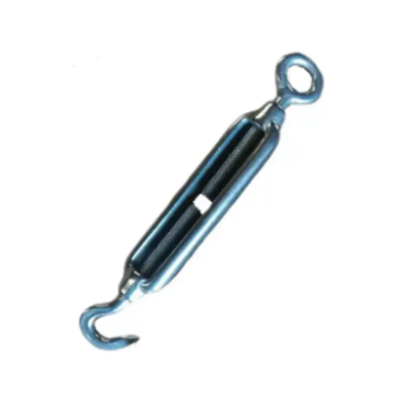 Open body stainless steel rigging hardware  wire rope turnbuckle with eye and hook