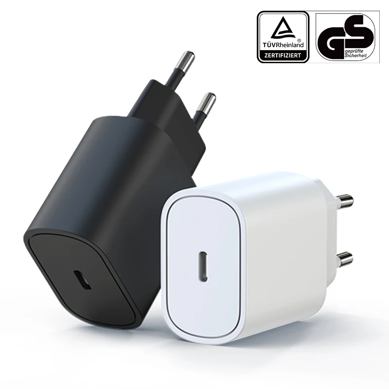 GS US Certified 25W PD Type C Charger Ultra-fast charging and compact design Fast Charging Block for samsung for iphone 13 12