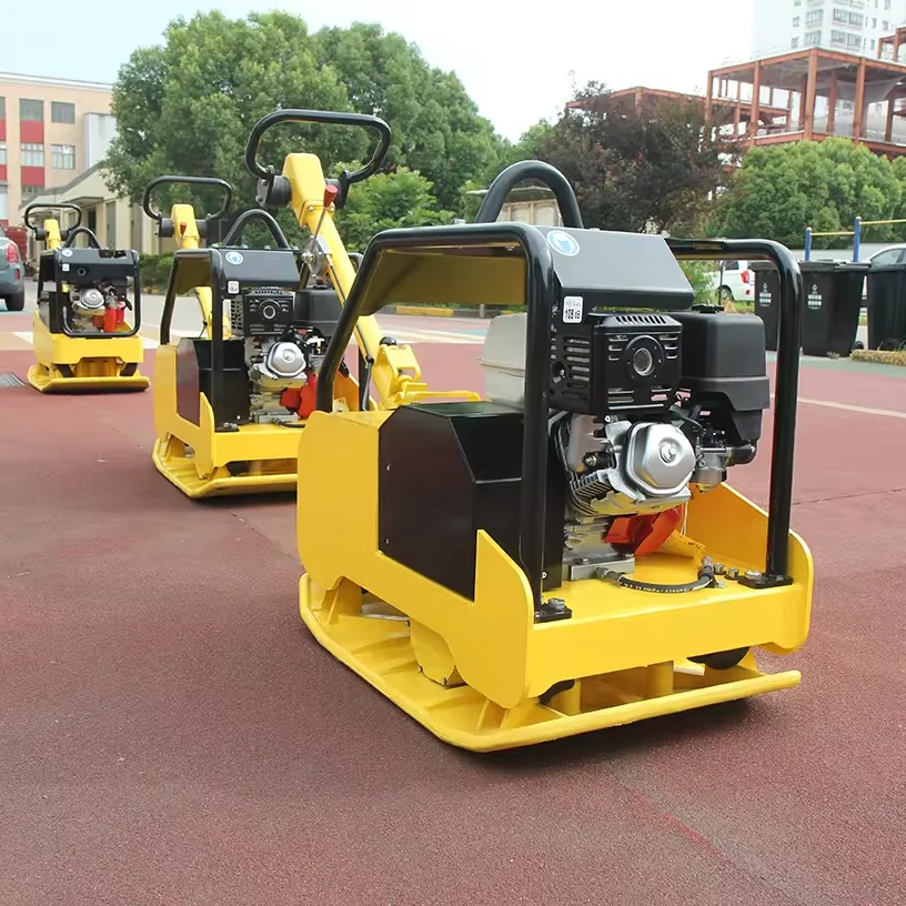 DYNAMIC DUR-600 reversible plate compactor gasoline or diesel GX390 vibration plate earth compactor