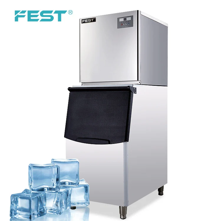 FEST High Quality Commercial Used Best Price Big Cubes Block Making Machine Ice Maker 500Kg
