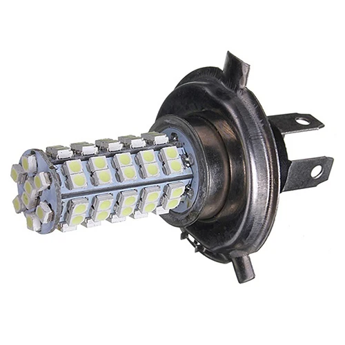 Super Bright LED H4 68SMD 310LM Car Driving Fog Tail Light HeadLight Lamp Bulb
