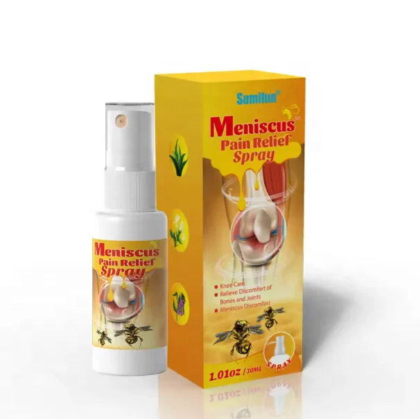 Мениск обезболивающий спрей крем от боли в мышцах коленного сустава ревматоидный артрит пластырь для пчелиного яда 30 мл массажный успокаивающий