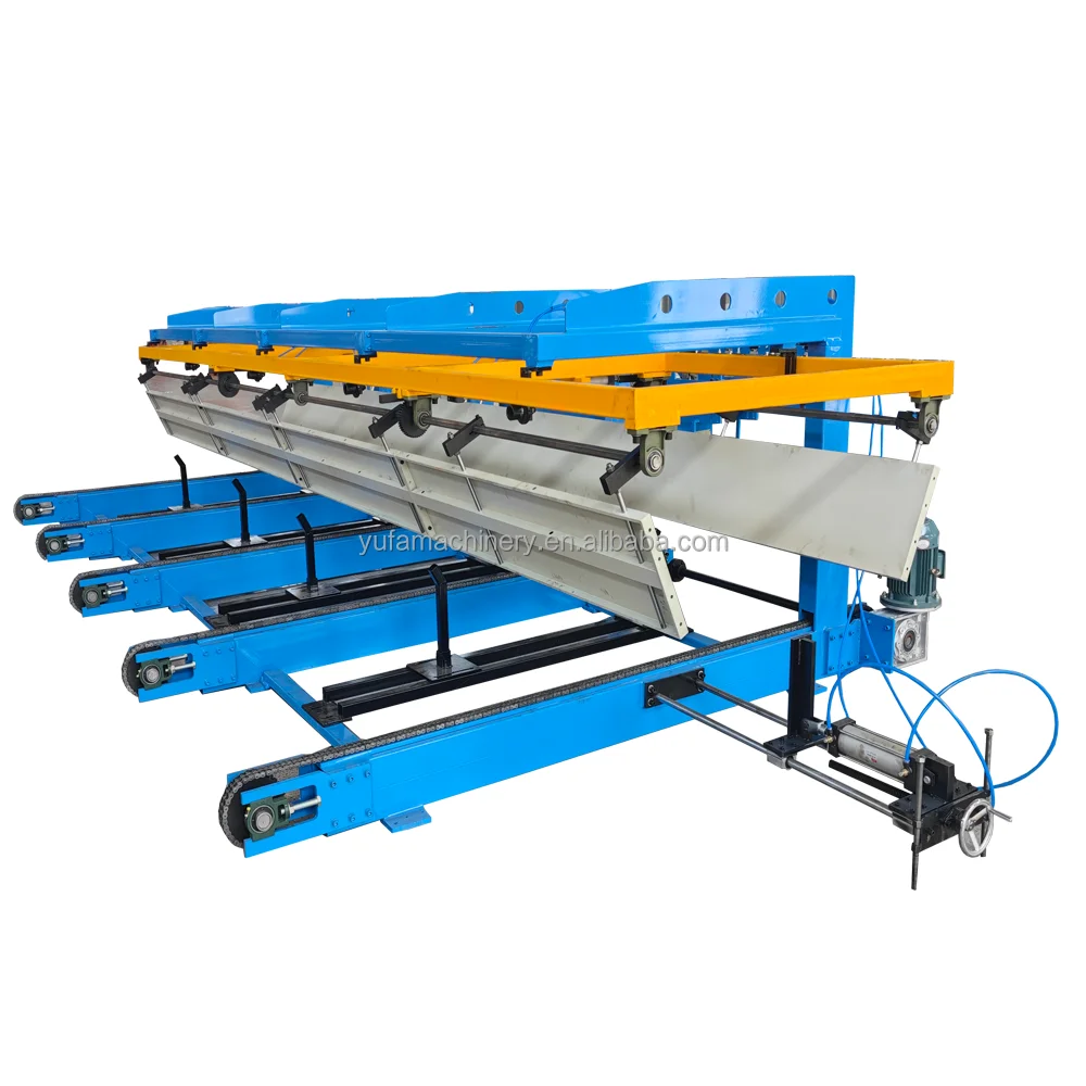 Yufa brand 6m auto stacker for roof sheet roll forming machine