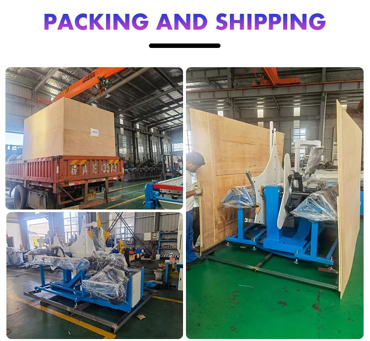 Round Duct Spiral Making Machine For Duct Machines Equipment