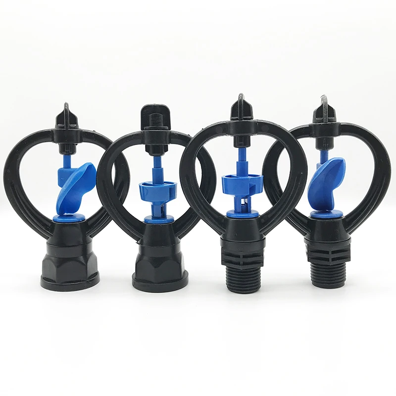 Non-Impact 1/2'&3/4' Agricultural 360 Degree Plastic Pivot Lawn Water Sprinklers