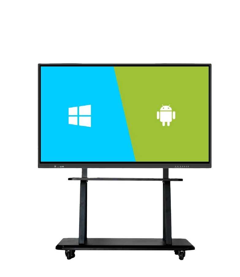 ODM OEM 55-98 Inch Interactive Boards All In One touch board Teaching Machine 4K resolution LCD LED interactive smart board