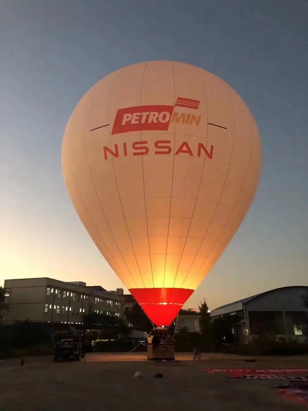 Hot Air Balloon Inflatable Model Giant Outdoor Advertising & Promotion Support Video Phone Inspection