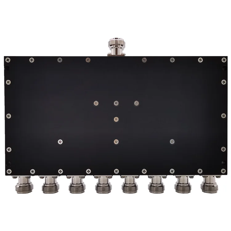 800-2500MHz 8 way wikinson power dividers widely used in IBS, BTS, DAS