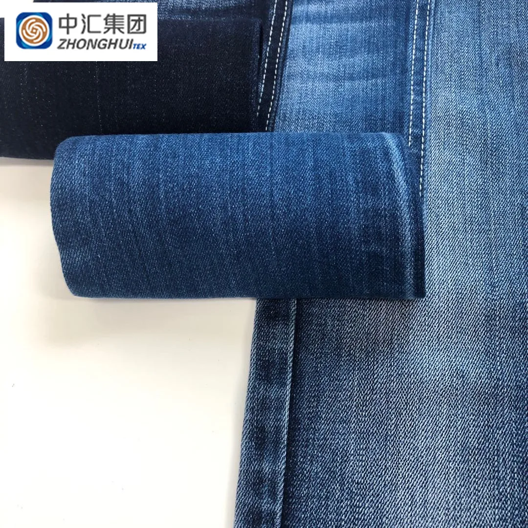 Zhonghui Competitive Price black fabric denim raw denim fabric selvedge
