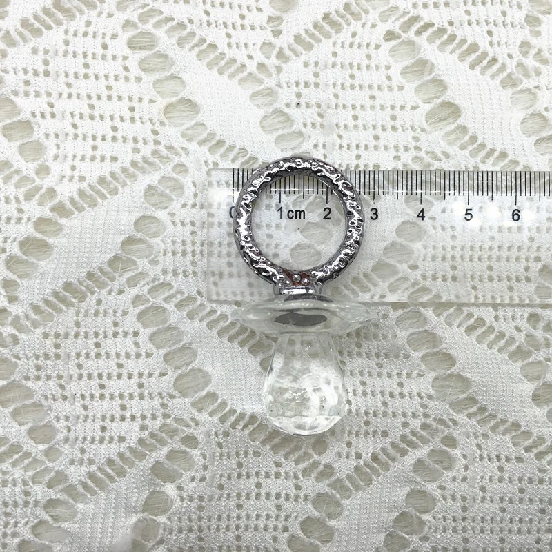 
Baby Shower favors First birthday gifts Crystal pacifier with gift box 