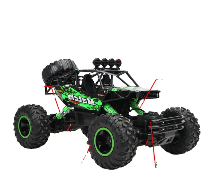 New product four wheel drive remote control car toys rechargeable with remote control wireless remote control durable car toys