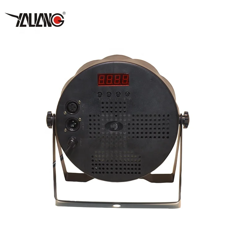 Best DMX512 Stage Light Plastic led rgb mini slim led par can light 54*1W parcan light