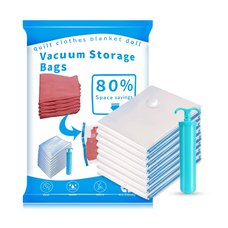 Supply High Quality Cube Vacuum Bag Packaging Space Saver Storage Vacuum Sealed Bags