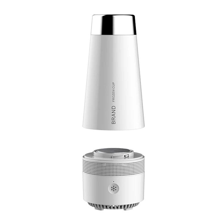 Jiffi Usb Charging 330ml Food Grade Material Stainless Steel Heat And Cold Smart Drinkware Water Bottle