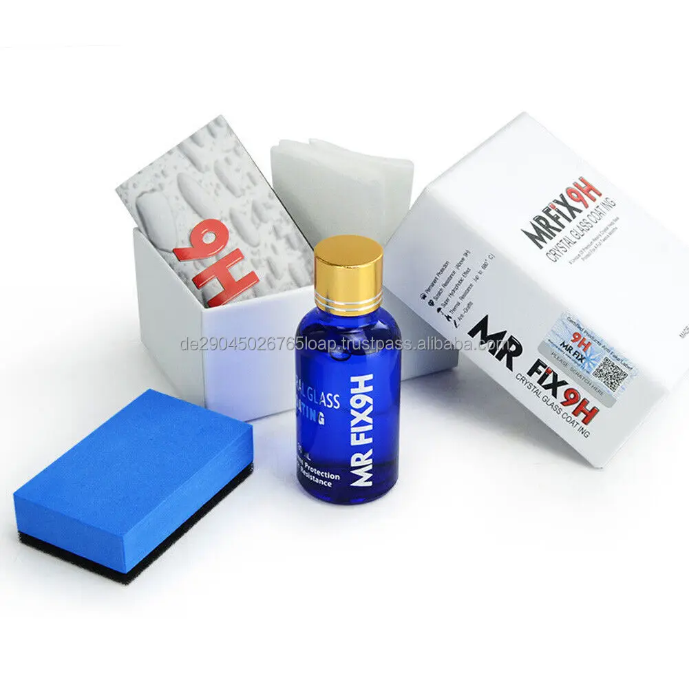 9H Nano Ceramic Car Glass Coating Liquid Hydrophobic AntiScratch Auto Care US PONTOON CERAMIC COATING