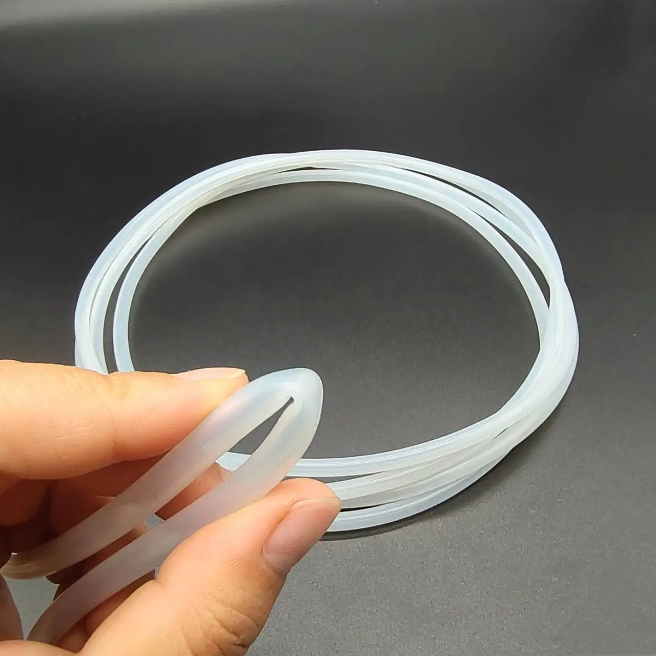 Hollow silicone sealing ring O-shaped silicone sealing ring customized with any material