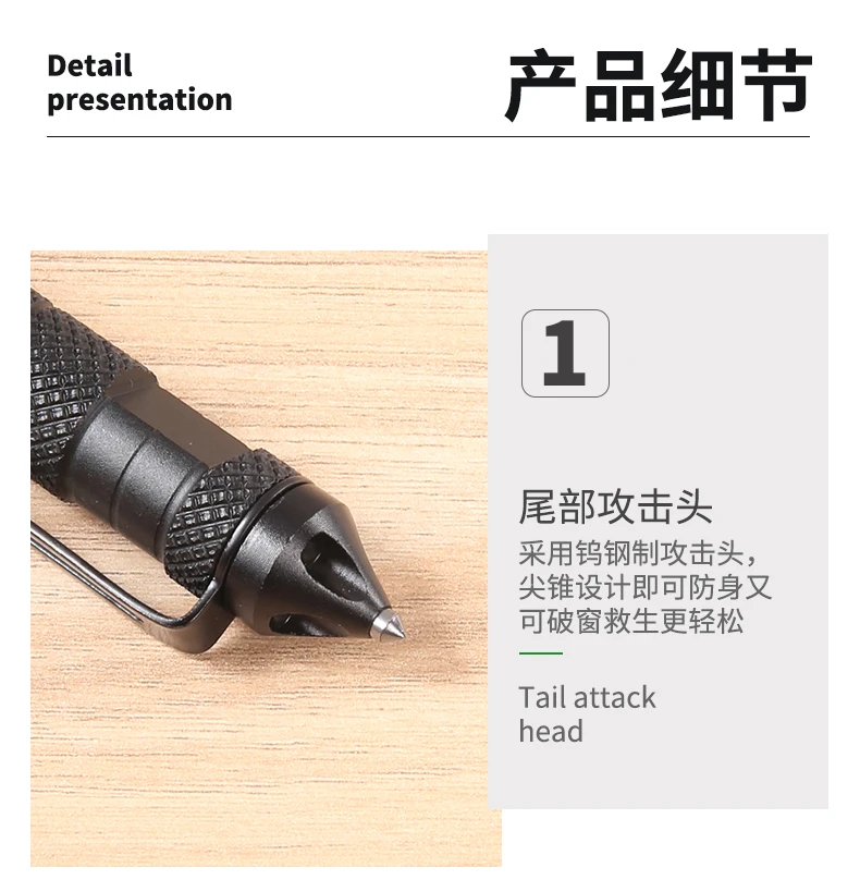 Camping multi Tool Tactical Pen Metal Ballpoint Pen hammer car window  Glass Breaker for office and outdoor